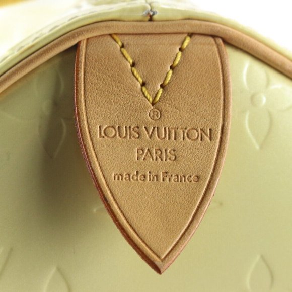 Louis Vuitton Extremely Rare Perle Vernis Speedy 35 3LVJ1108 - Picture 2 of 12